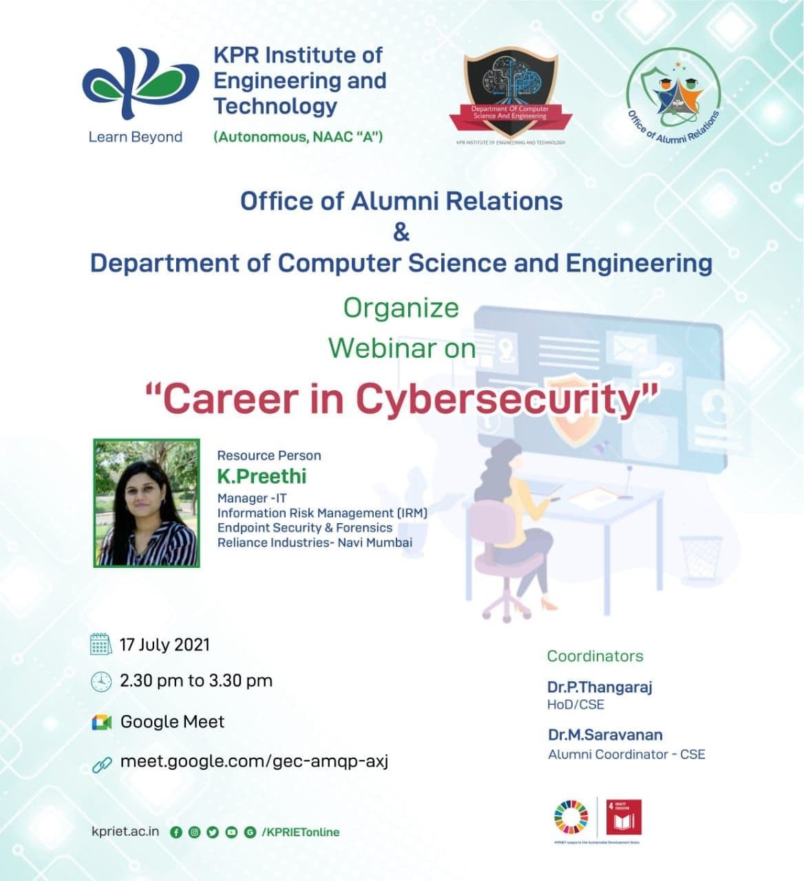 Webinar on career in cybersecurity on 17th July 2021.jpg